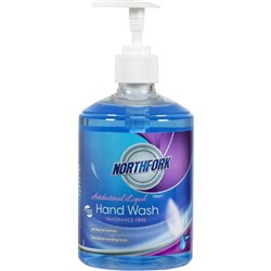 Northfork Antibacterial Liquid Handwash Fragrance Free 500ml