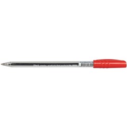 Stat Ballpoint Pen Medium 1mm Red BOX12