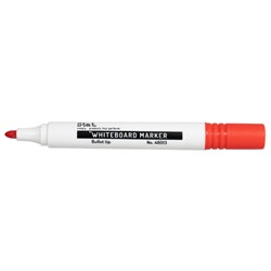 Stat Whiteboard Marker Bullet 2.0mm Red BOX12