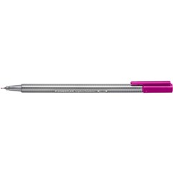 Staedtler 334 Triplus Fineliners 0.3mm Violet Pack of 10