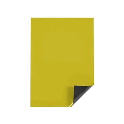 Visionchart Vista Magnetic Sheeting A4 Yellow