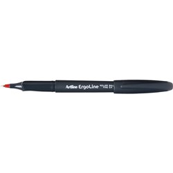 ARTLINE 4400 ROLLER BALL PEN 0.4mm Ergoline Red Box of 12