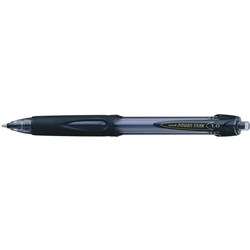 Uni SN220 Power Tank Ballpoint Pen Retractable Medium 1mm Black BOX12