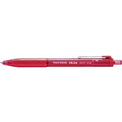 PAPERMATE 300 INKJOY BALLPOINT Retractable Pen Medium Red Box of 12