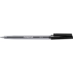 STAEDTLER BALLPOINT PEN Stick 430 Medium Black Box of 10