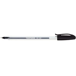 PAPERMATE 100 INKJOY BALLPOINT Pen Medium Black Box of 12