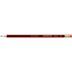 STAEDTLER 112 TRADITION PENCIL Rubber Tipped Graphite HB Box of 12