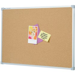 Quartet Penrite Corkboard 1500 x 900mm Aluminium Frame